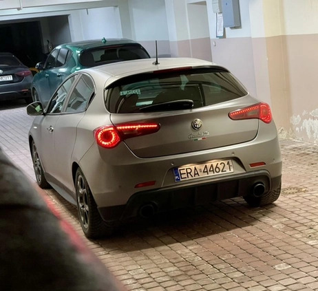 Alfa Romeo Giulietta cena 44800 przebieg: 190918, rok produkcji 2015 z Radomsko małe 742